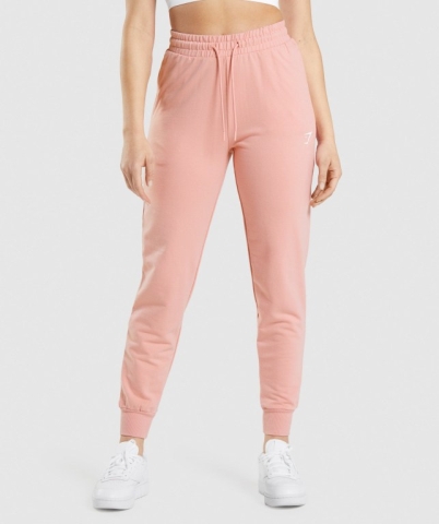 Gymshark Antrenman Jogger Pantolon Kadın Pembe | 410-MUEIFT