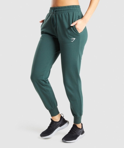 Gymshark Antrenman Jogger Pantolon Kadın Koyu Yeşil | 461-GOKNRZ