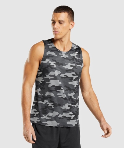 Gymshark Arrival Atlet Erkek Gri | 429-POUBWL