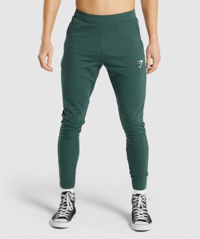 Gymshark Critical 2.0 Jogger Pantolon Erkek Koyu Yeşil | 492-EMPUZT