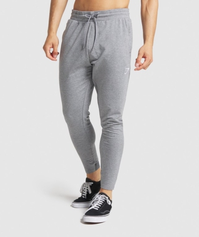 Gymshark Critical Zip Jogger Pantolon Erkek Gri | 489-YOLSVG