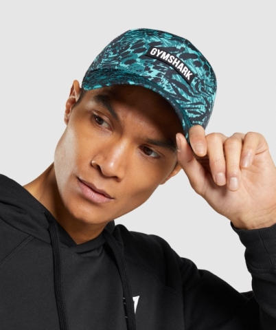 Gymshark Manimal Snapback Saç Bandı Kadın Turkuaz | 823-AUBLHG