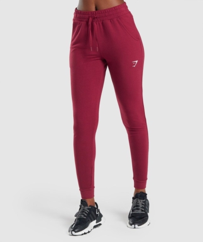 Gymshark Pippa Antrenman Jogger Pantolon Kadın Bordo | 391-AYHPZJ