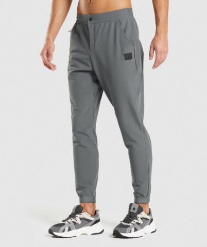 Gymshark Retake Woven Jogger Pantolon Erkek Gri | 768-VTRGEW