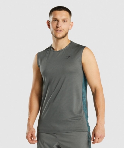 Gymshark Spor Atlet Erkek Gri | 607-BFZXID