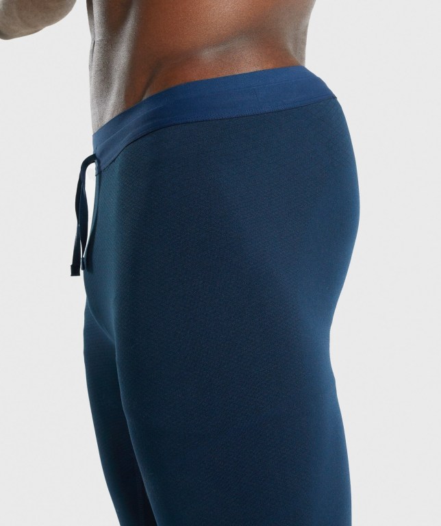 Gymshark 315 Tights Jogger Pantolon Erkek Lacivert | 053-ZQWBXA