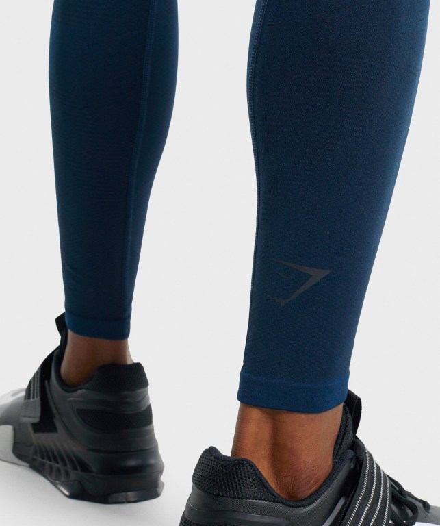 Gymshark 315 Tights Jogger Pantolon Erkek Lacivert | 053-ZQWBXA