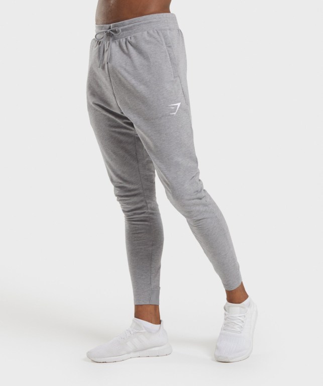 Gymshark Ankle 3pk Çorap Erkek Beyaz | 647-WQZYLH