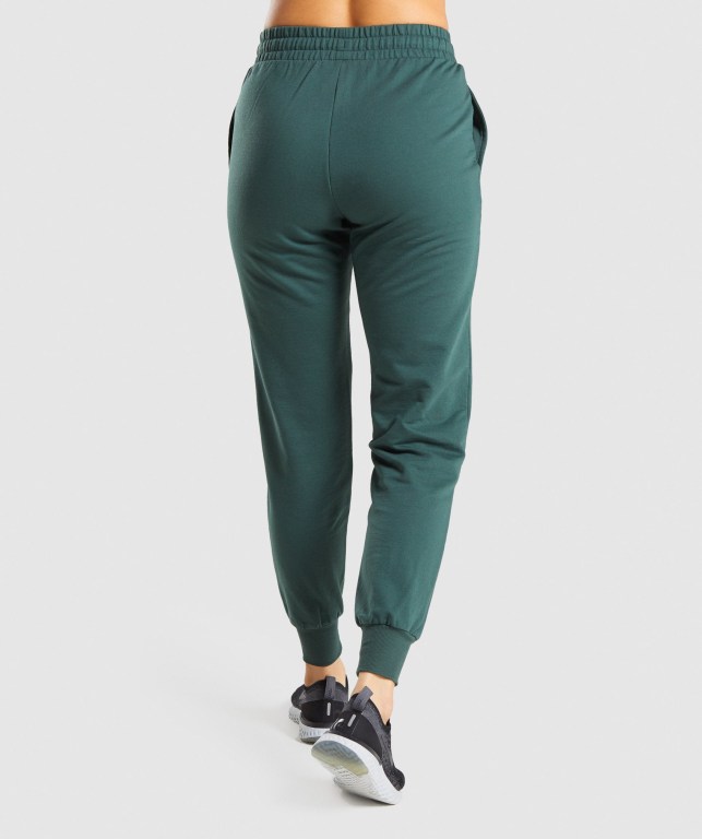 Gymshark Antrenman Jogger Pantolon Kadın Koyu Yeşil | 461-GOKNRZ