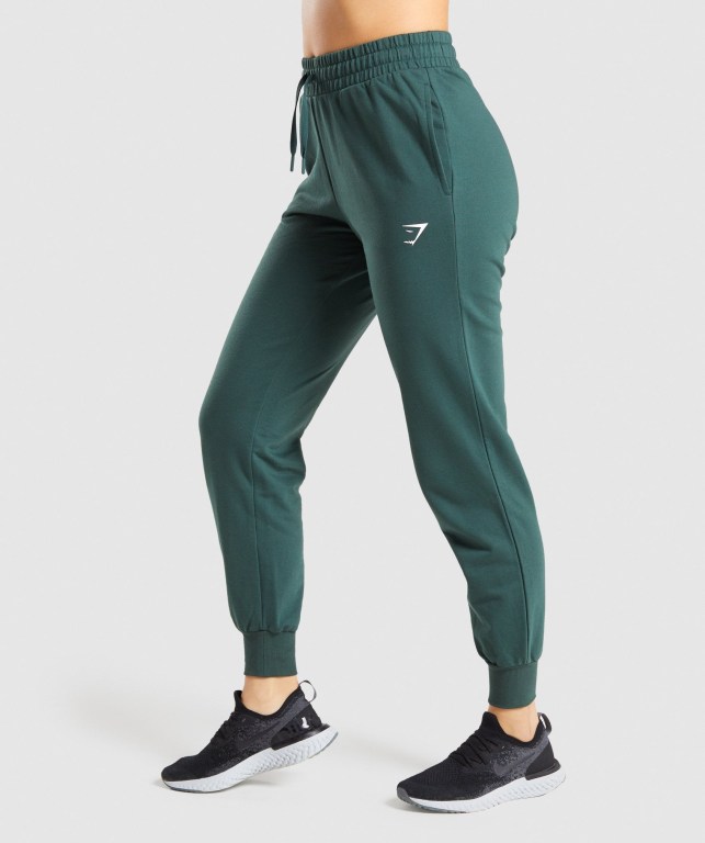 Gymshark Antrenman Jogger Pantolon Kadın Koyu Yeşil | 461-GOKNRZ