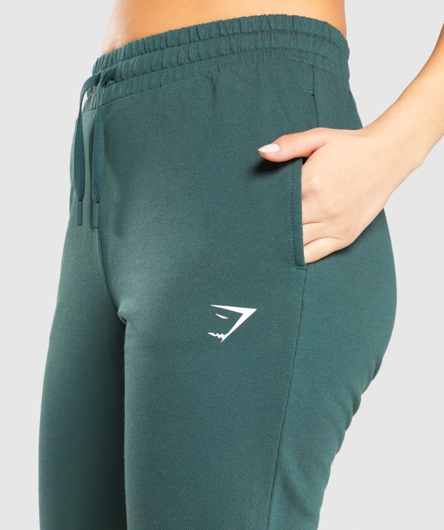 Gymshark Antrenman Jogger Pantolon Kadın Koyu Yeşil | 461-GOKNRZ