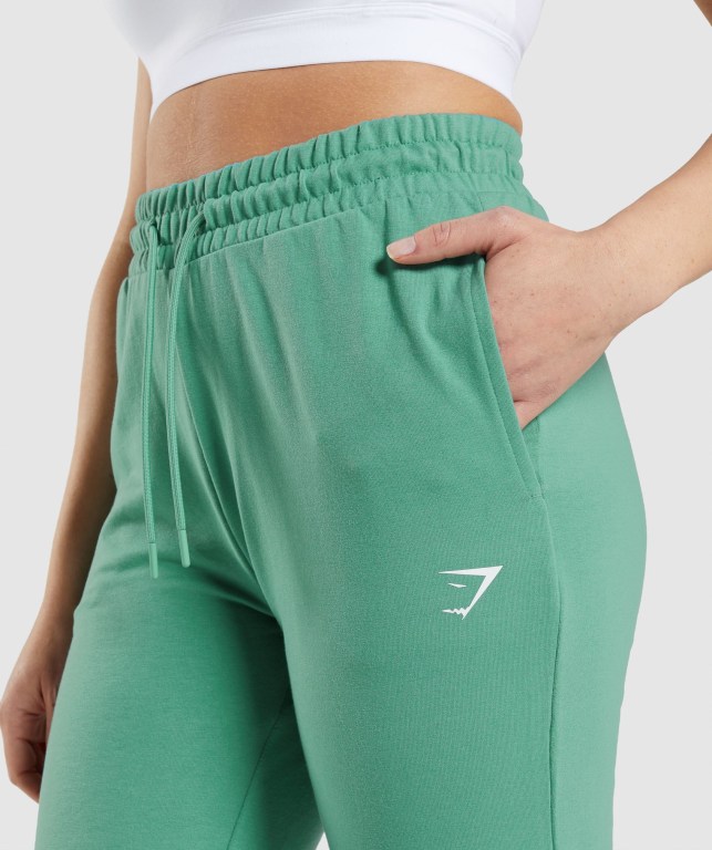 Gymshark Antrenman Jogger Pantolon Kadın Yeşil | 674-IBTHGP