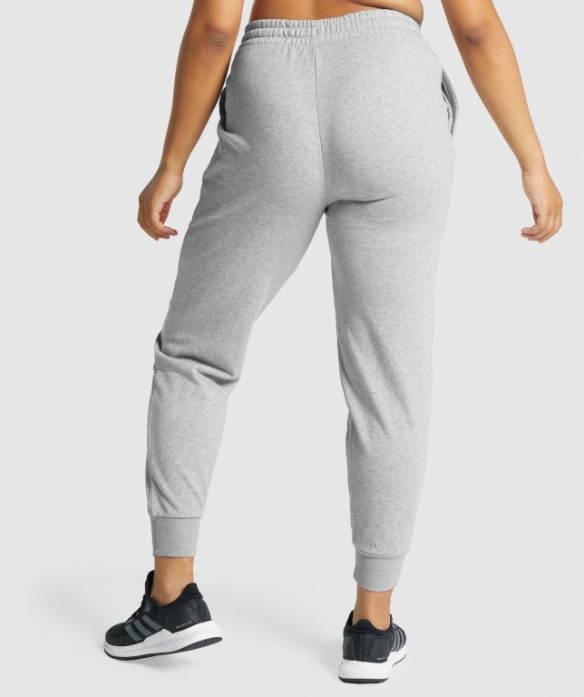 Gymshark Antrenman Jogger Pantolon Kadın Açık Gri | 925-BSKCAP