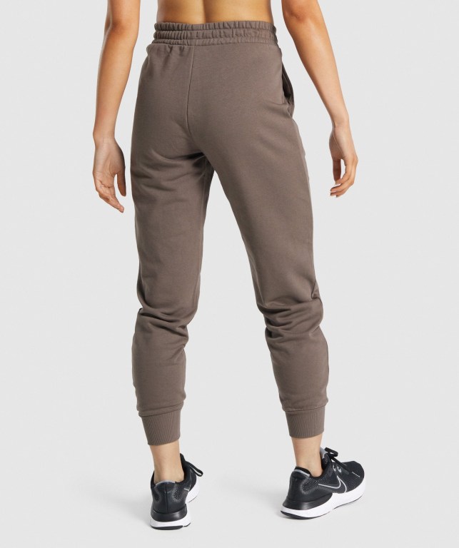 Gymshark Antrenman Jogger Pantolon Kadın Kahverengi | 967-KXVCGW