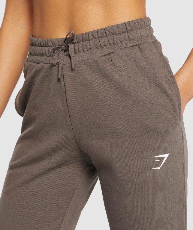 Gymshark Antrenman Jogger Pantolon Kadın Kahverengi | 967-KXVCGW