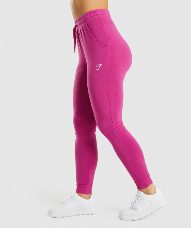 Gymshark Antrenman Pippa Jogger Pantolon Kadın Pembe | 305-YOGHJD