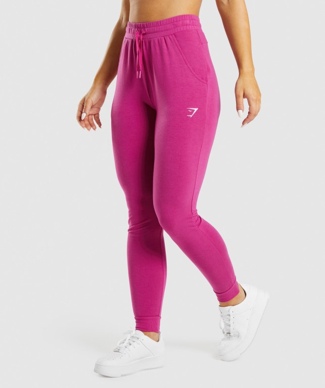 Gymshark Antrenman Pippa Jogger Pantolon Kadın Pembe | 305-YOGHJD