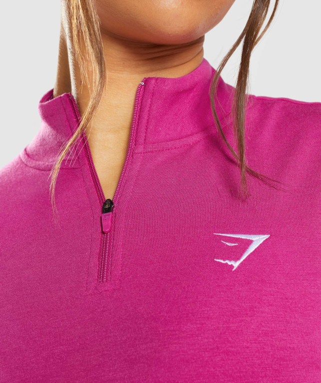 Gymshark Antrenman Pippa Kapüşonlu Sweatshirt Kadın Pembe | 347-YSUQOJ