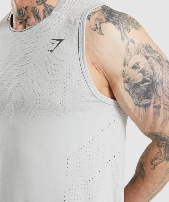 Gymshark Apex Atlet Erkek Açık Gri Gri | 843-FQCAUM