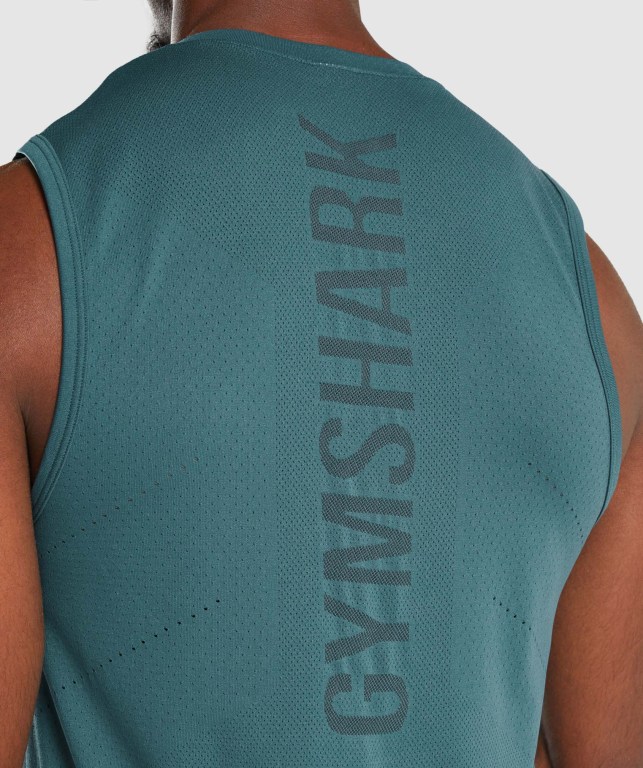 Gymshark Apex Atlet Erkek Turkuaz | 624-YULENF