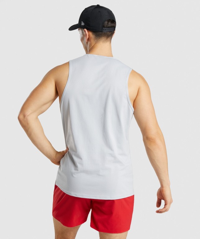 Gymshark Arrival Atlet Erkek Açık Gri | 643-MIYTWZ