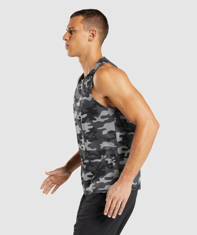 Gymshark Arrival Atlet Erkek Gri | 429-POUBWL