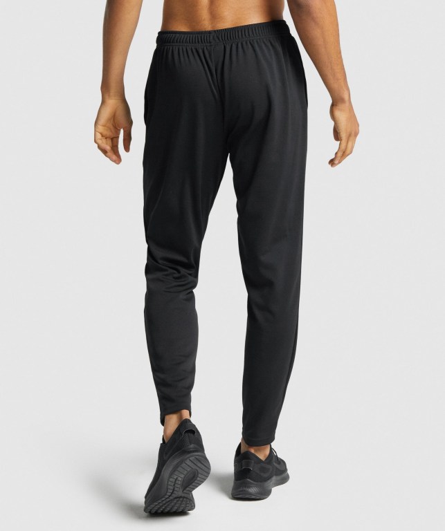 Gymshark Arrival Knit Jogger Pantolon Erkek Siyah | 309-EWJNGY