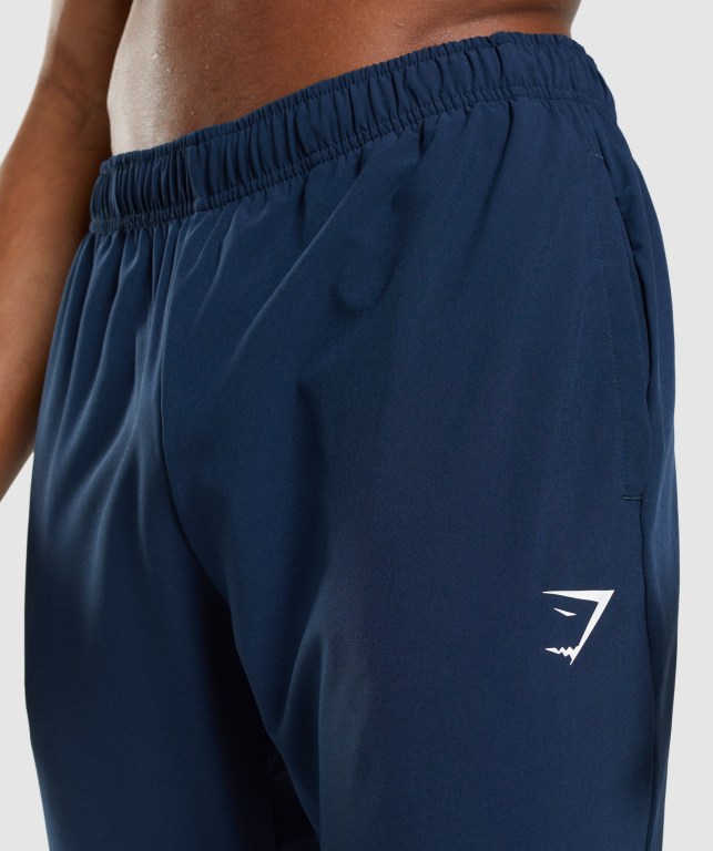 Gymshark Arrival Woven Jogger Pantolon Erkek Lacivert | 312-RITEVU