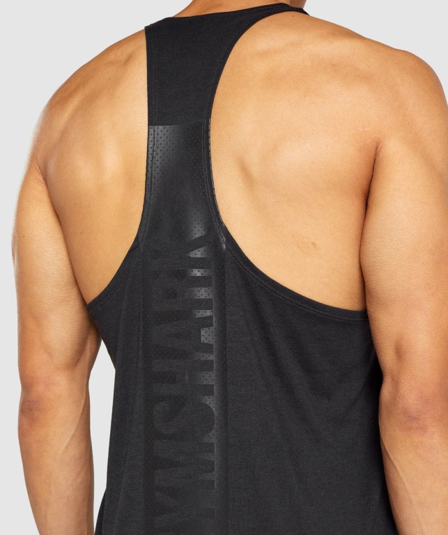 Gymshark Bold Atlet Erkek Siyah | 973-IJNTHU