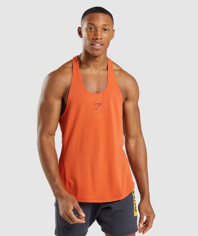 Gymshark Bold Atlet Erkek Turuncu | 260-APGXTC