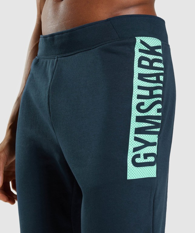 Gymshark Bold Jogger Pantolon Erkek Lacivert | 478-YPNIJE