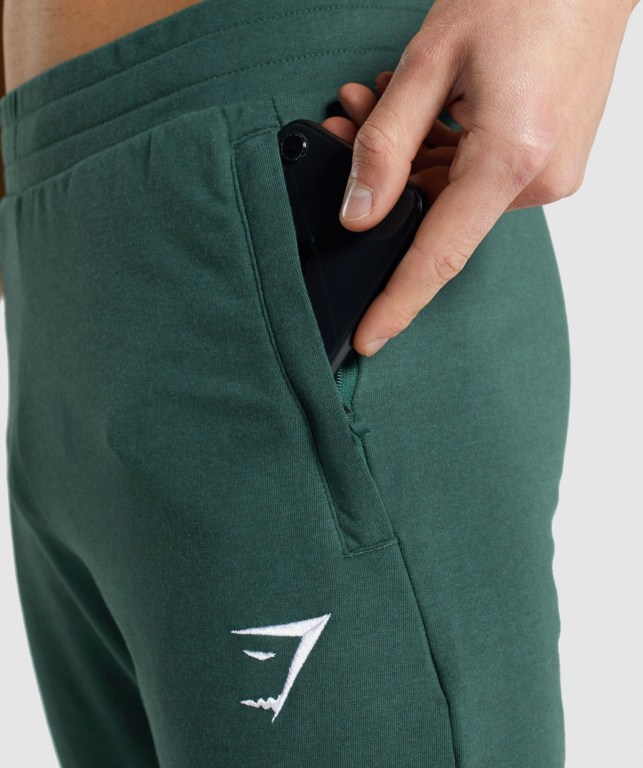 Gymshark Critical 2.0 Jogger Pantolon Erkek Koyu Yeşil | 492-EMPUZT