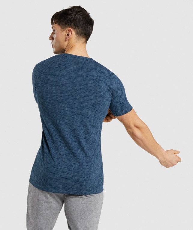 Gymshark Critical Regular Fit Tişört Erkek Turkuaz | 587-DQVJOF