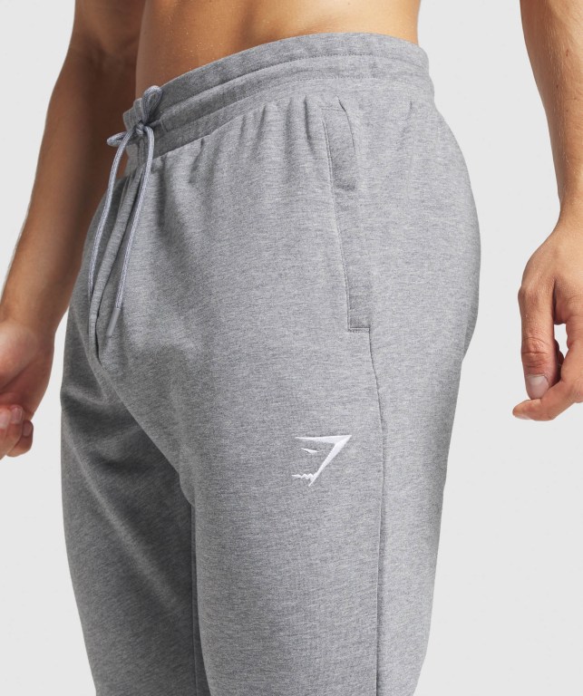 Gymshark Critical Zip Jogger Pantolon Erkek Gri | 489-YOLSVG