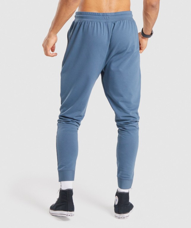 Gymshark Critical Zip Jogger Pantolon Erkek Turkuaz | 591-MBTLJE