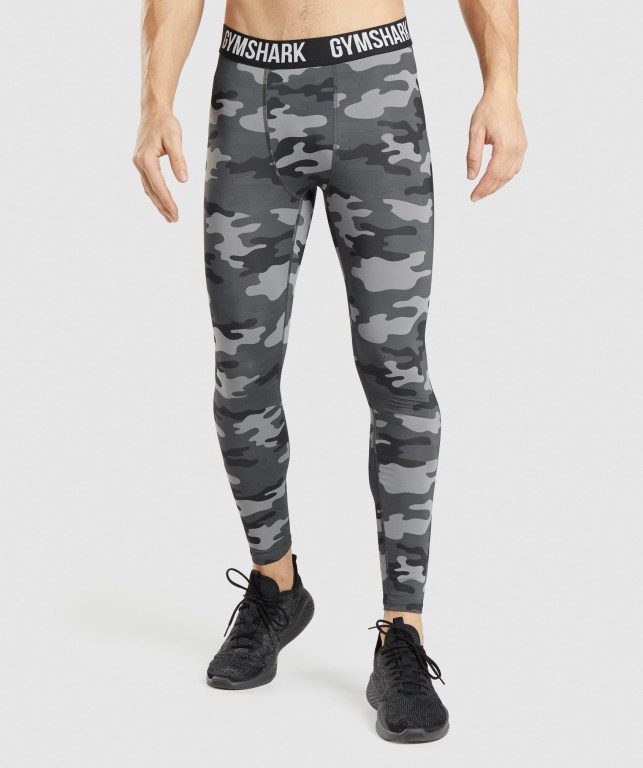 Gymshark Element Baselayer Jogger Pantolon Erkek Gri | 481-VMBALF