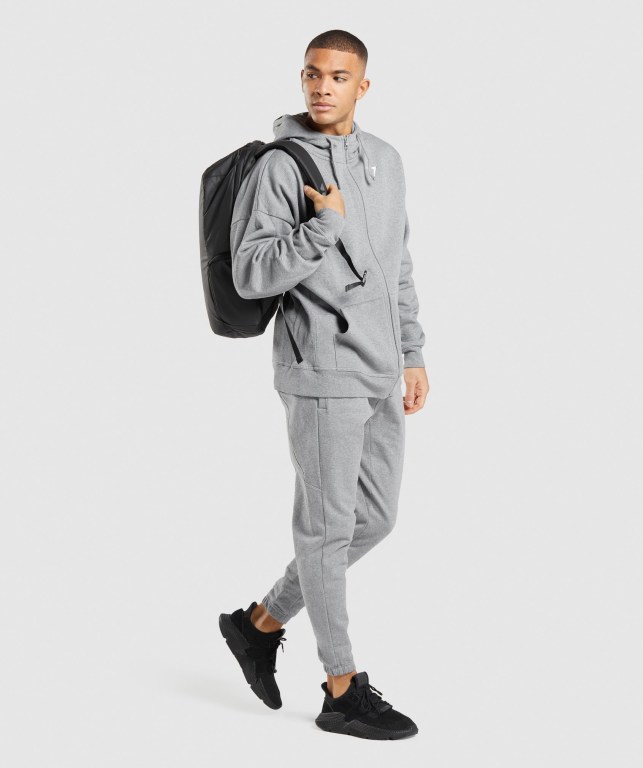 Gymshark Essential Oversized Jogger Pantolon Erkek Gri | 649-MPIONY