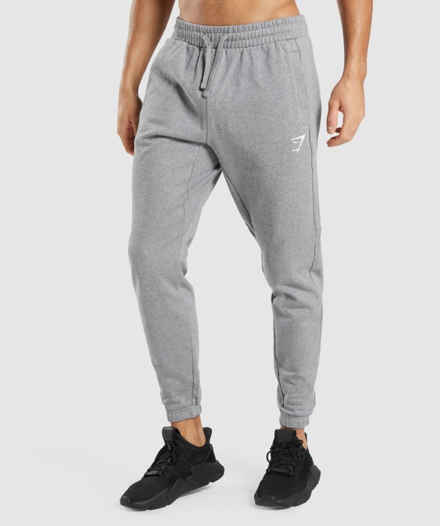 Gymshark Essential Oversized Jogger Pantolon Erkek Gri | 649-MPIONY