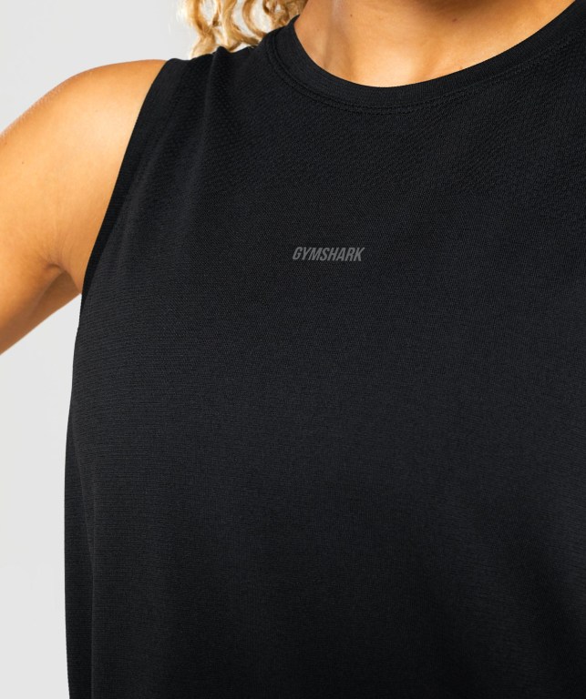 Gymshark Flex Atlet Kadın Siyah Gri | 297-YGPWMQ