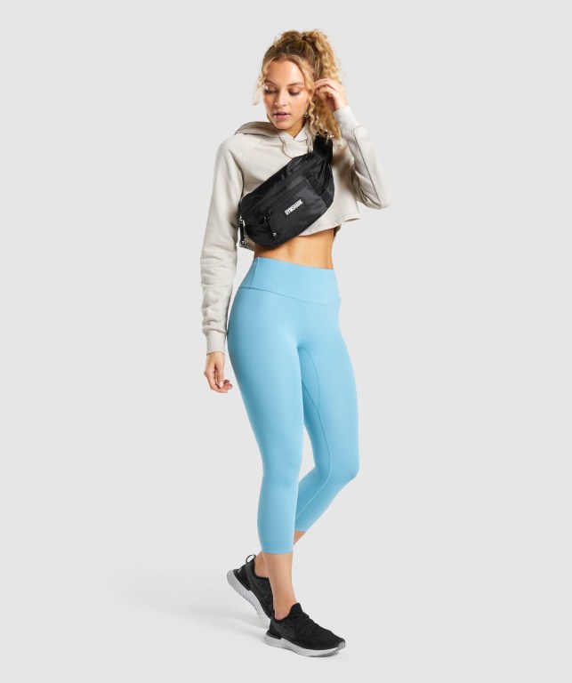 Gymshark GS Cross Body Çanta & Sırt Çantası Kadın Siyah | 027-HYLQXF