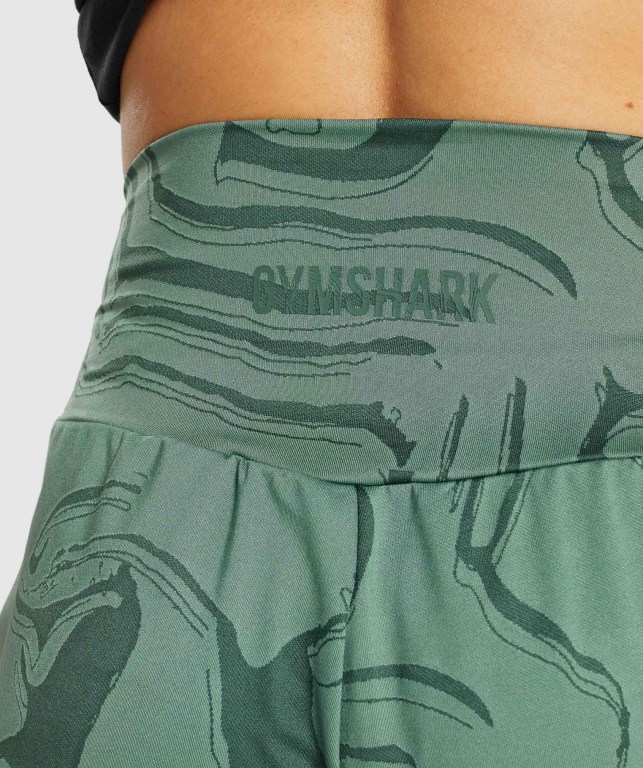 Gymshark GS Power Jogger Pantolon Kadın Yeşil | 924-NZXYHB