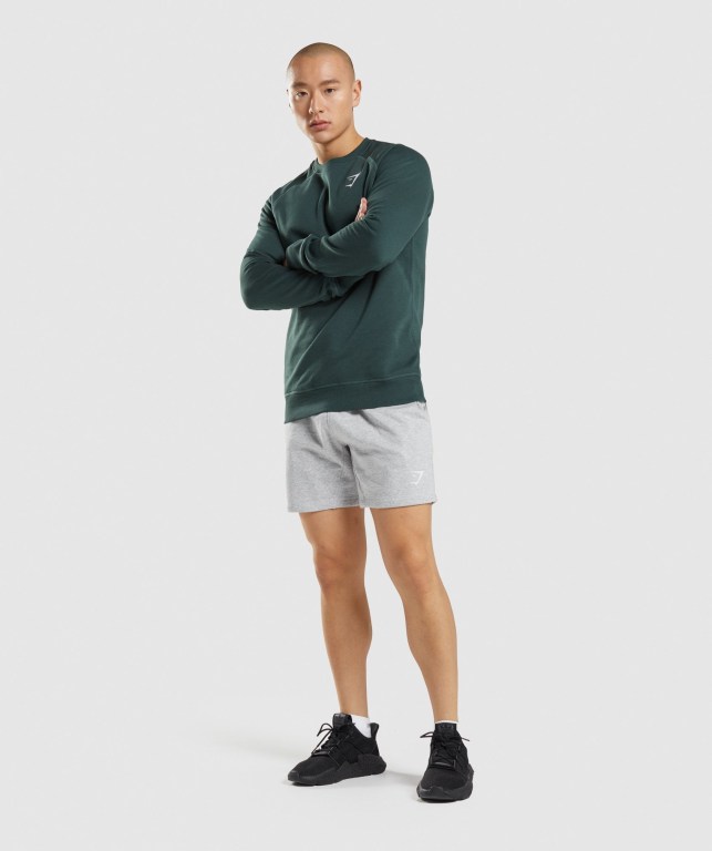 Gymshark Jacquard Quarter 3pk Çorap Erkek Beyaz | 089-CTPQSR