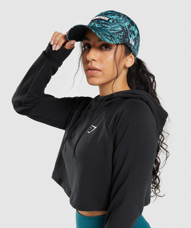 Gymshark Manimal Snapback Saç Bandı Erkek Turkuaz | 684-LSFMCH