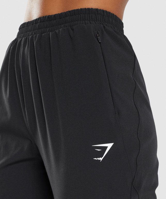 Gymshark Maximise Parça Jogger Pantolon Kadın Siyah | 708-RJTUOV