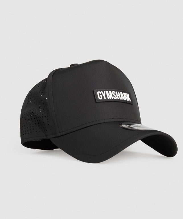 Gymshark New Era E-Frame Trucker Saç Bandı Kadın Siyah | 102-DZKTQC