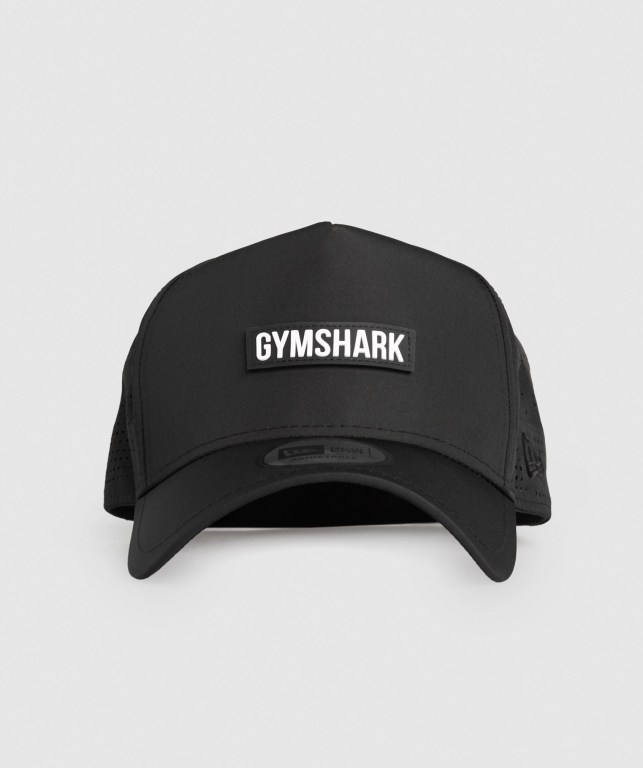 Gymshark New Era E-Frame Trucker Saç Bandı Kadın Siyah | 102-DZKTQC