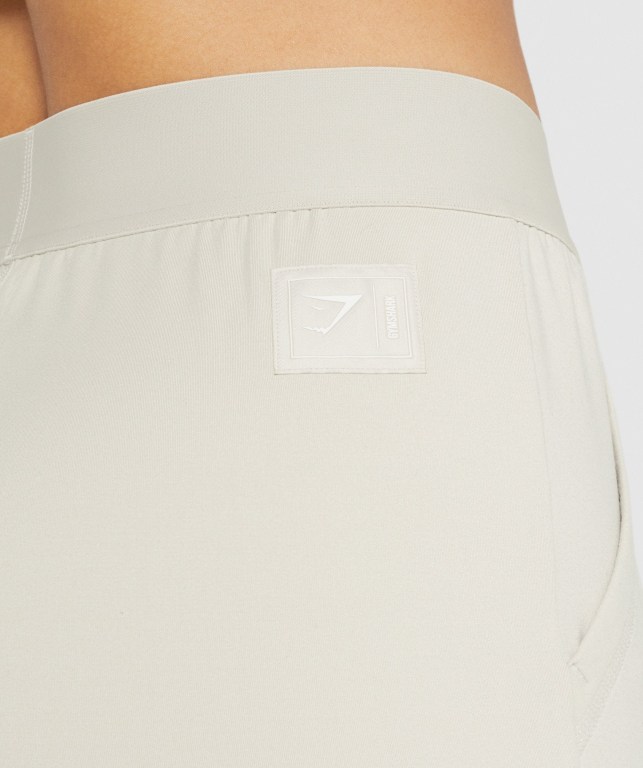 Gymshark Pause Cosy High Waisted Tayt Kadın Gri | 681-HNTZUY