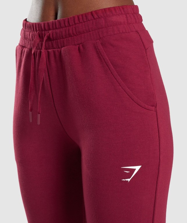 Gymshark Pippa Antrenman Jogger Pantolon Kadın Bordo | 391-AYHPZJ