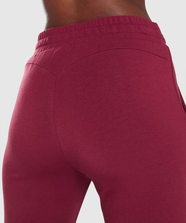 Gymshark Pippa Antrenman Jogger Pantolon Kadın Bordo | 391-AYHPZJ