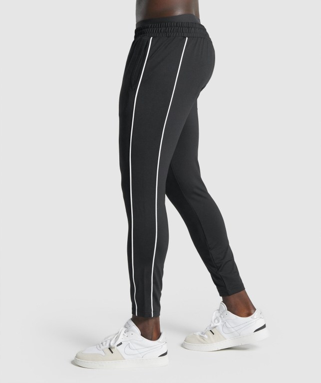 Gymshark Recess Jogger Pantolon Erkek Siyah | 048-OEKHXB